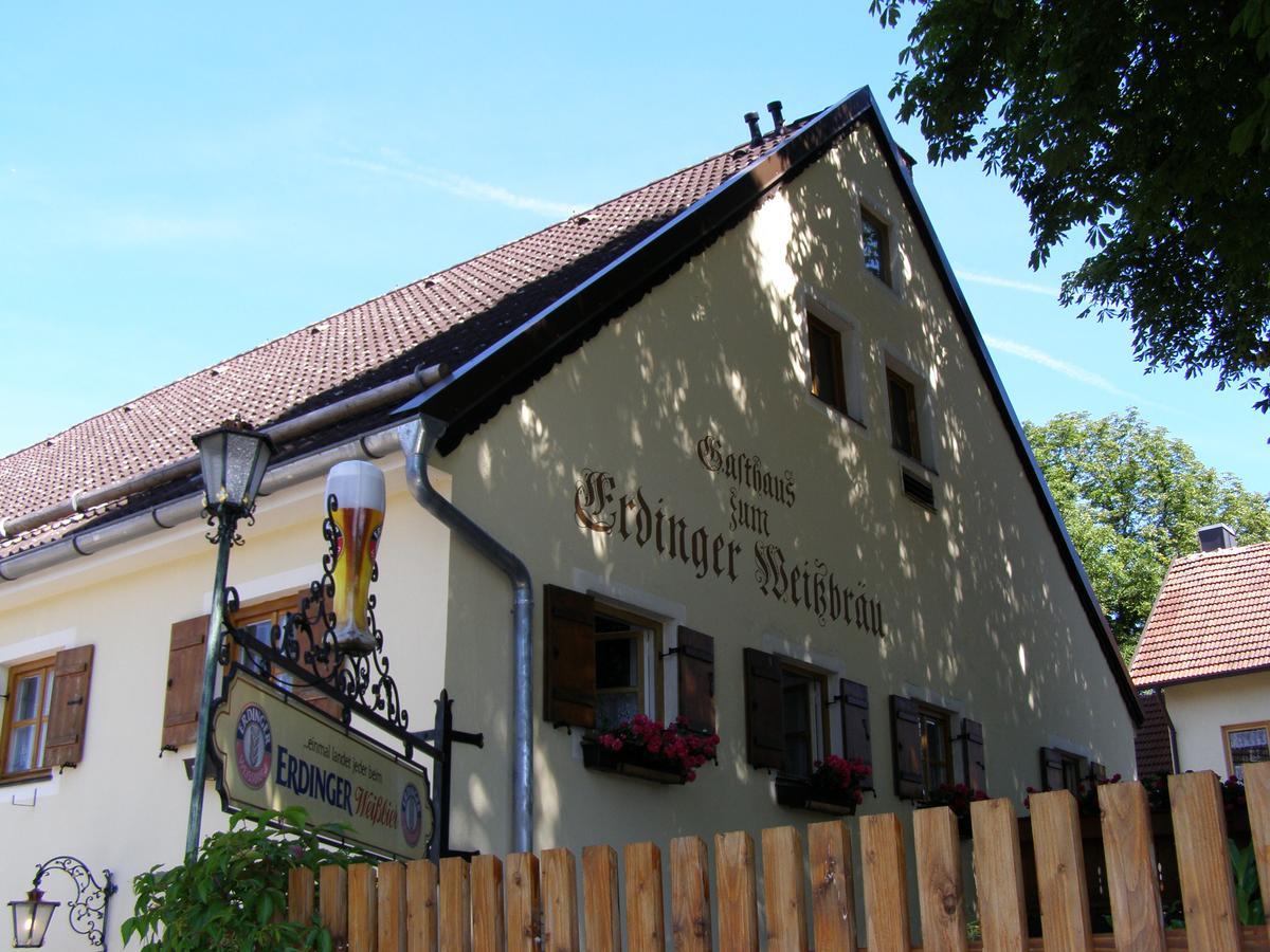Hotel & Gaststaette Zum Erdinger Weissbraeu München Buitenkant foto
