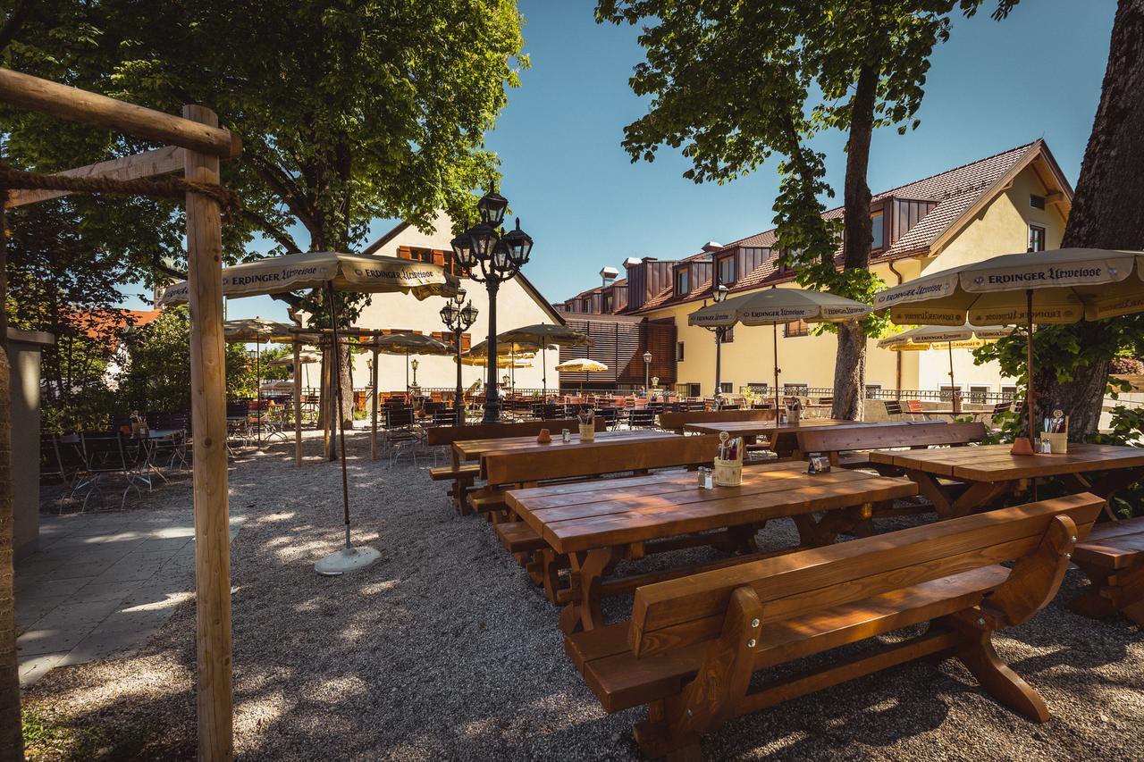 Hotel & Gaststaette Zum Erdinger Weissbraeu München Buitenkant foto